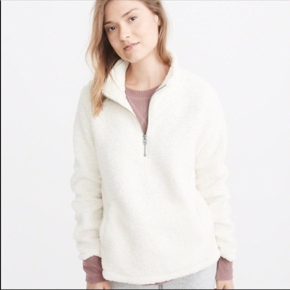 abercrombie sherpa pullover